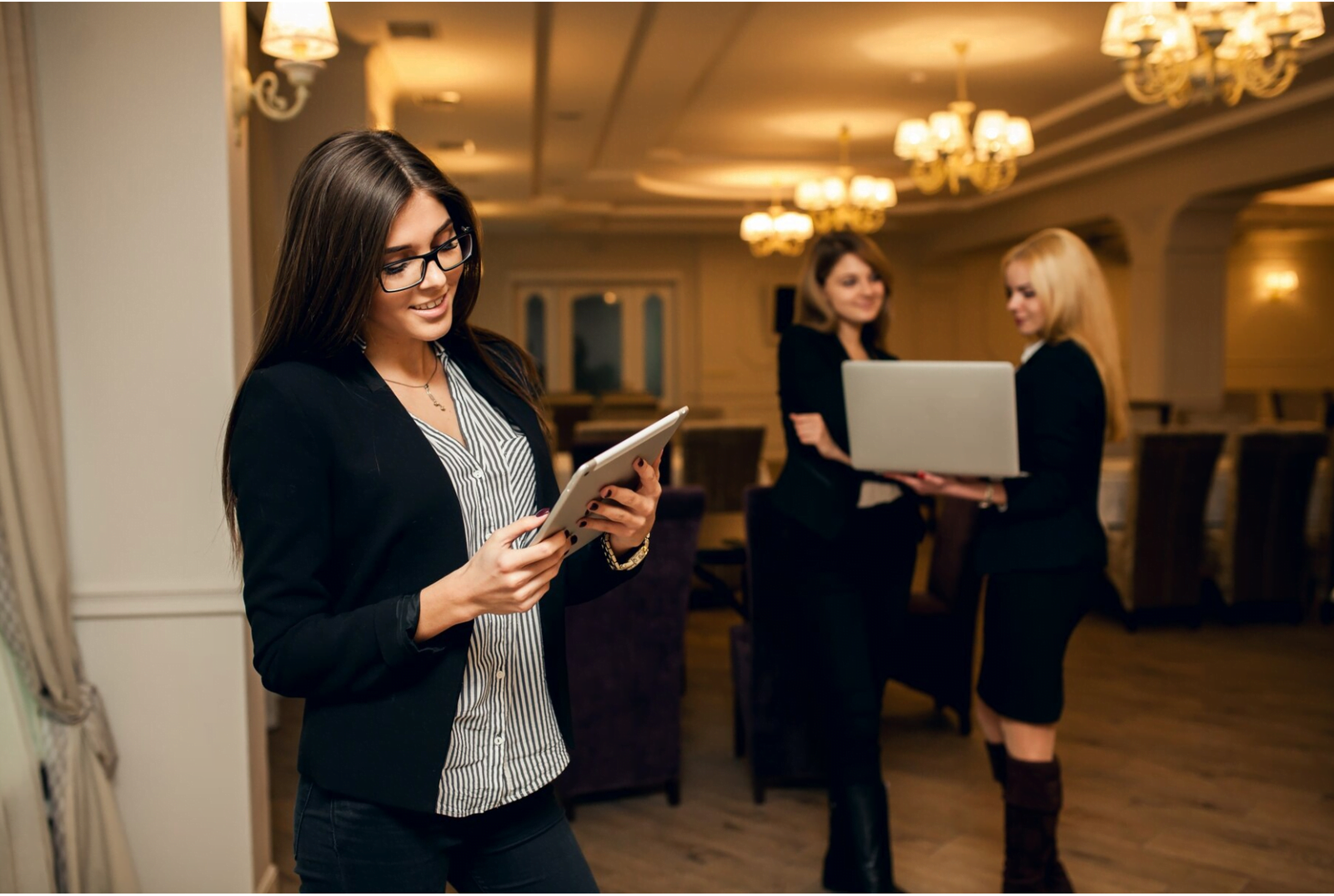 hostesses for event