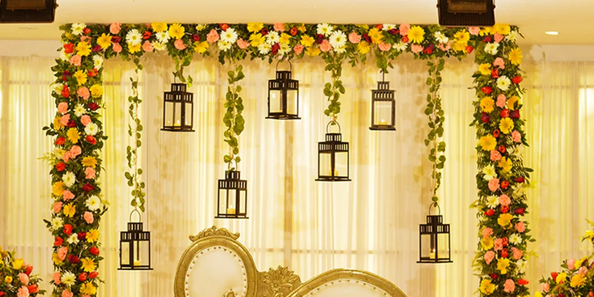 Flower Decoration For Home | Flower Decoration For Haldi