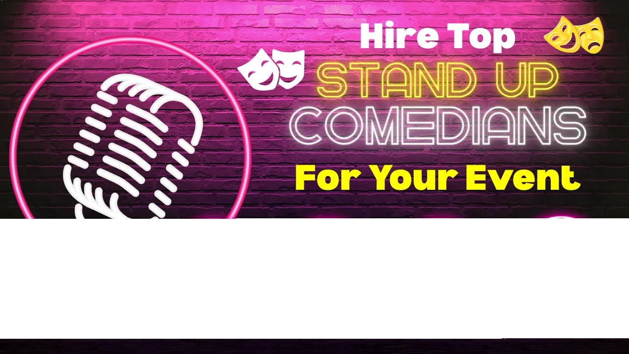 Hire Top Stand-Up Comedians For Your Event