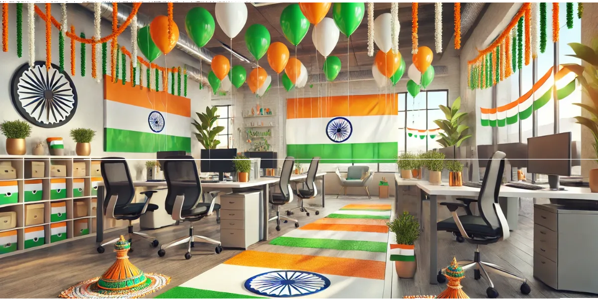 Republic Day Office Decoration Adding Patriotism To The Workplace