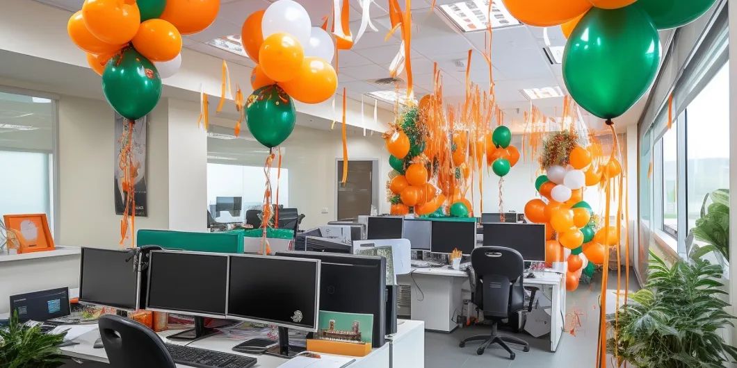 Republic Day Gate Decoration For Offices_Floodlightz_Events