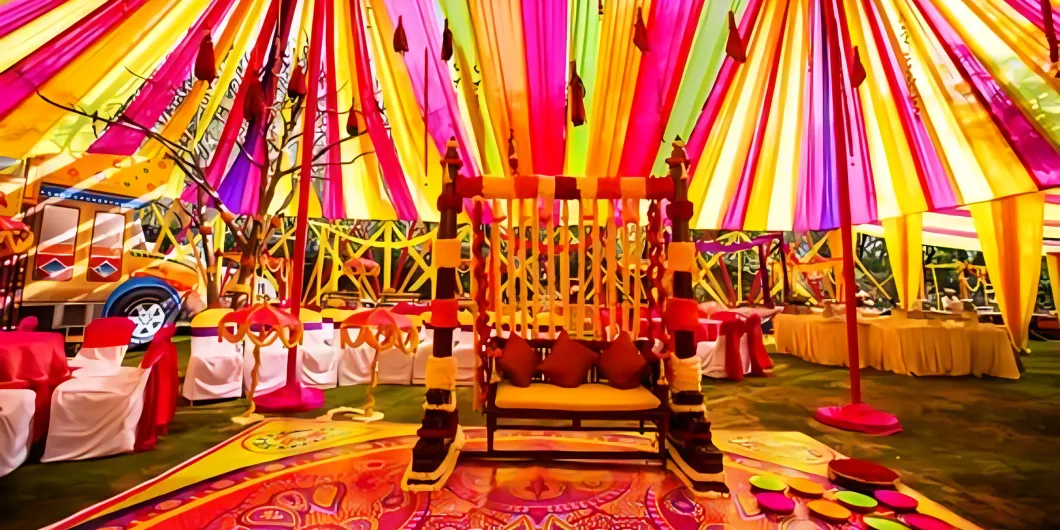 Theme-Based Holi Party Decor Ideas For Corporates_Floodlightz_Events