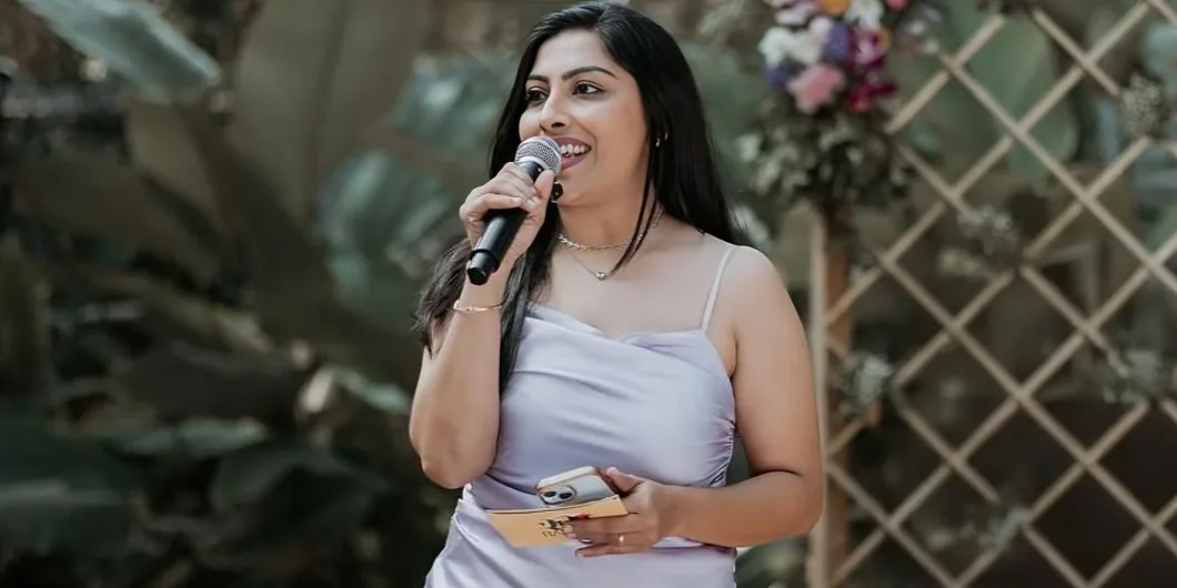 Best Female Anchors In Bangalore – Emcee Raina_floodlightz_eventz