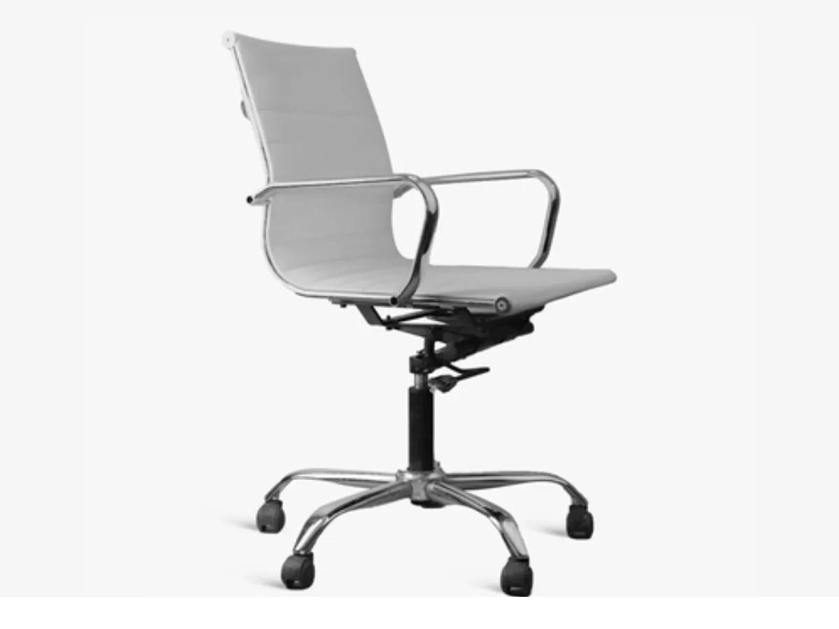 Modern Low Back Chair (White)_Furniture For Events