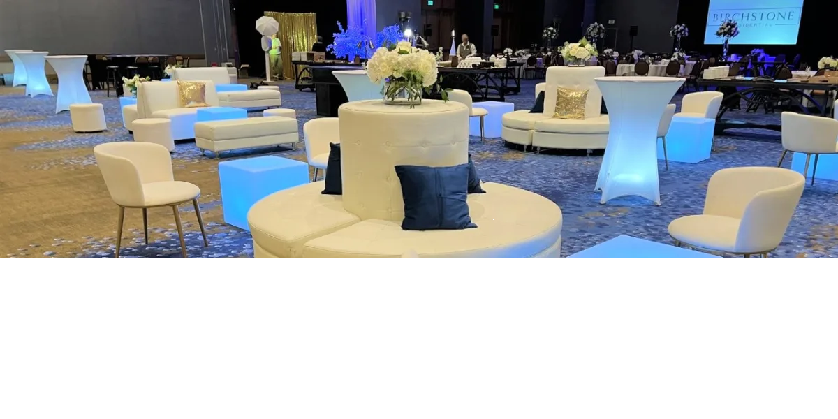 Create a Premium Look with Exhibition Furniture on Rent_Floodlightz Events_