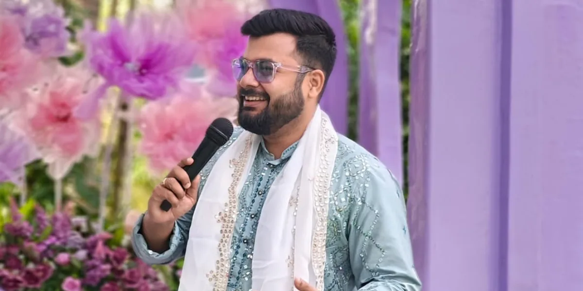 Anchor Aman – Elevate Every Event With Energy & Excellence : Floodlightz Eventz