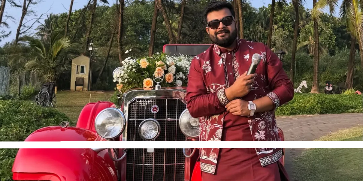 Male Anchor In Goa With Style & Energy :FLoodlightz Eventz