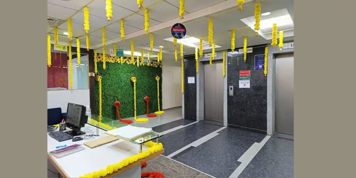 Diwali Office Decoration in Mumbai for Corporate Workplaces​
