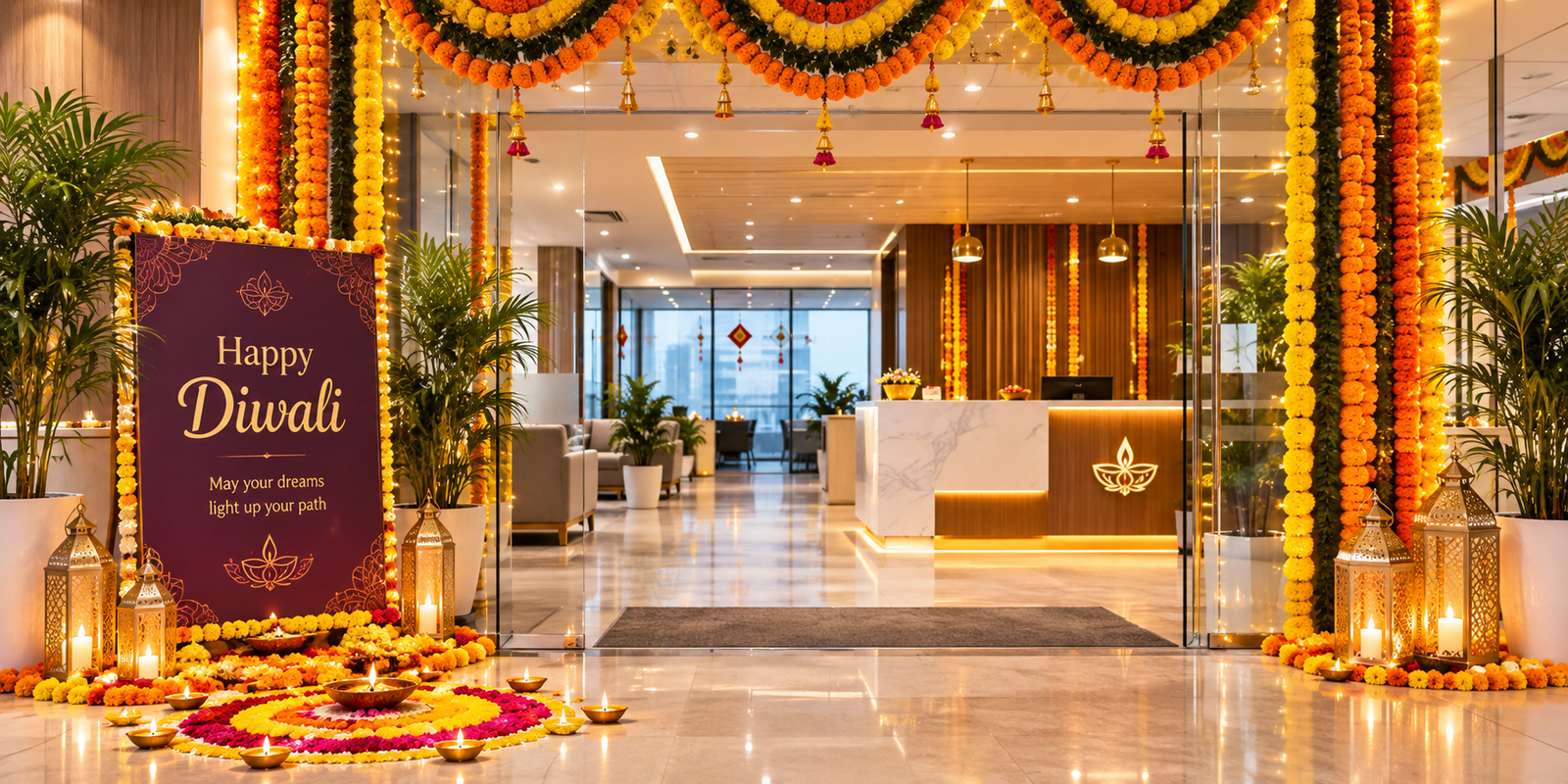 Looking For Best Diwali Decorator In Mumbai For Corporate Offices & Events