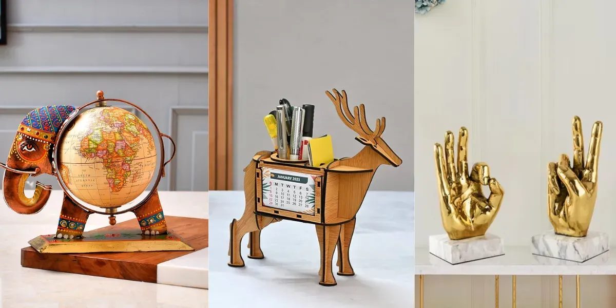 Decorative Items For Office Table: Adding A Personal Touch_Floodlightz Events