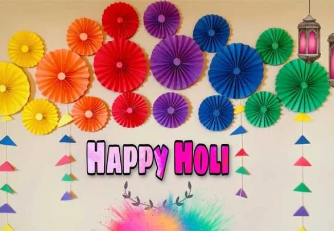 Decorator For Office Decoration On Holi